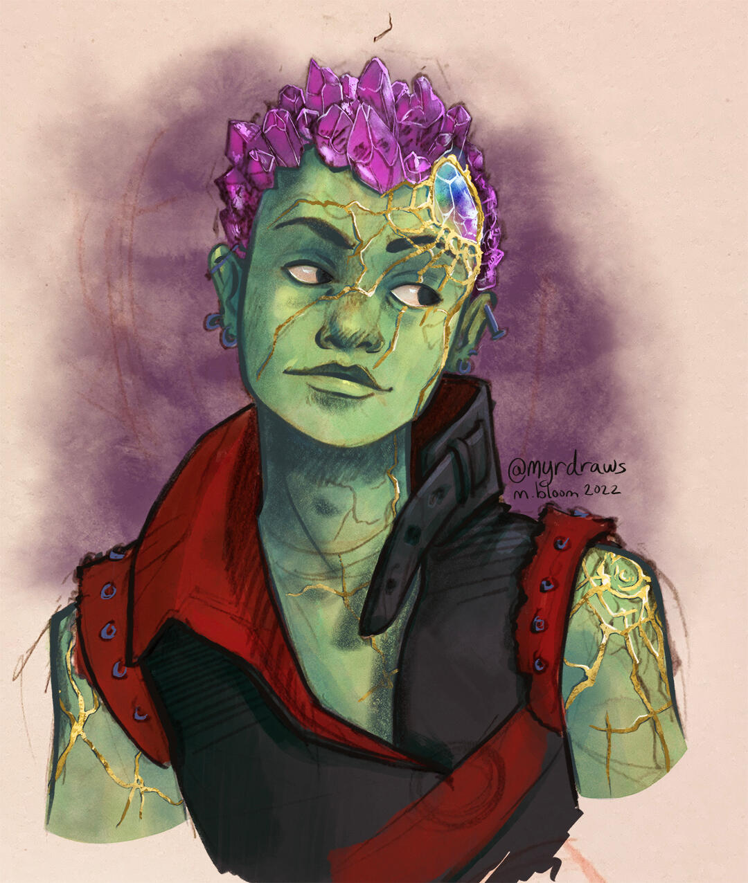 Ashton Greymoore - Critical Role. Character played by Talisin Jaffe. Design by Hannah Friederichs